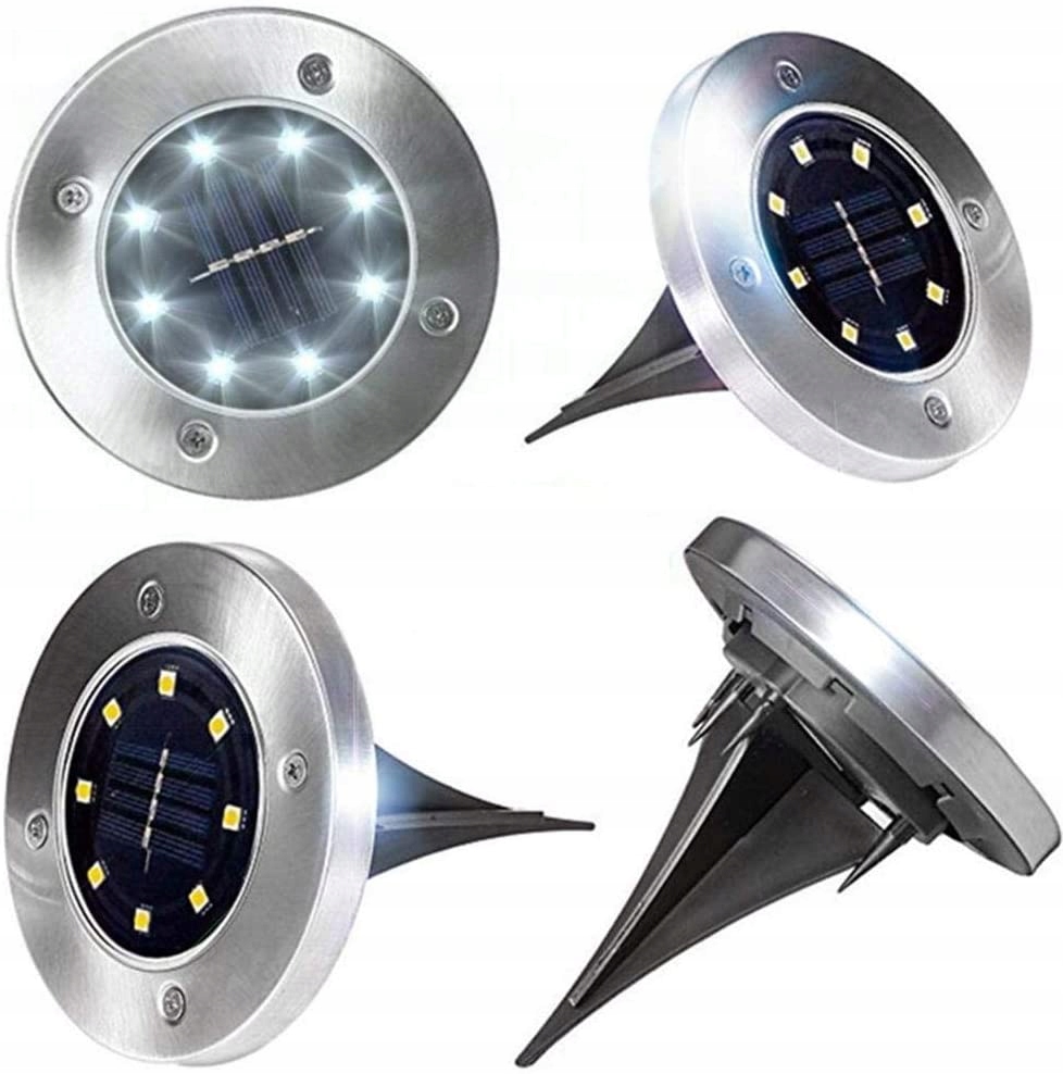 Solárne svietidlá - Solárna lampa Záhradná príves 8 LED