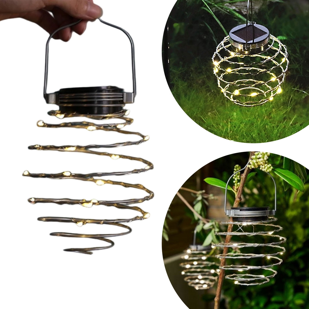 Girlanda DOMAREX 19 cm solarne