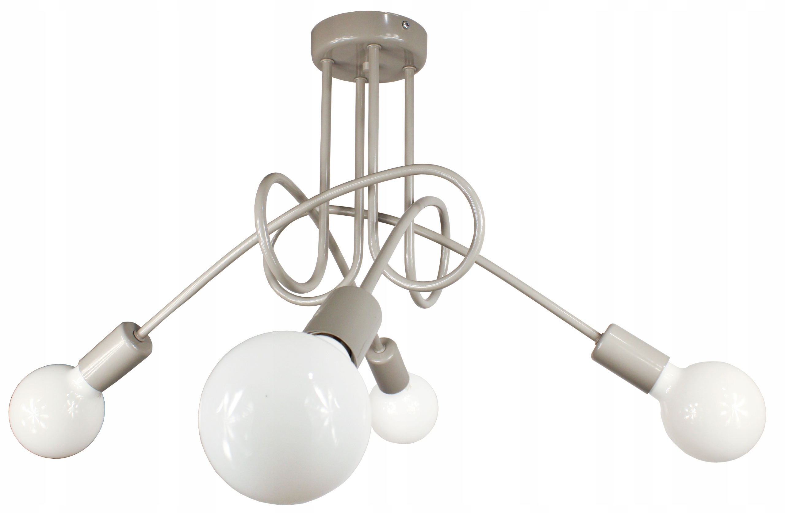 Lampa, svietidlo do detskej izby - Stropná lampa Edison 4 LED LED LED dióda