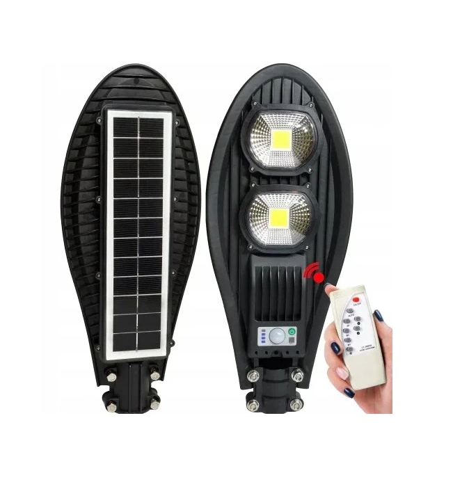 Pouličná LED lampa - Maják Lighthouse 100W + Diaľkové ovládanie + rukoväť