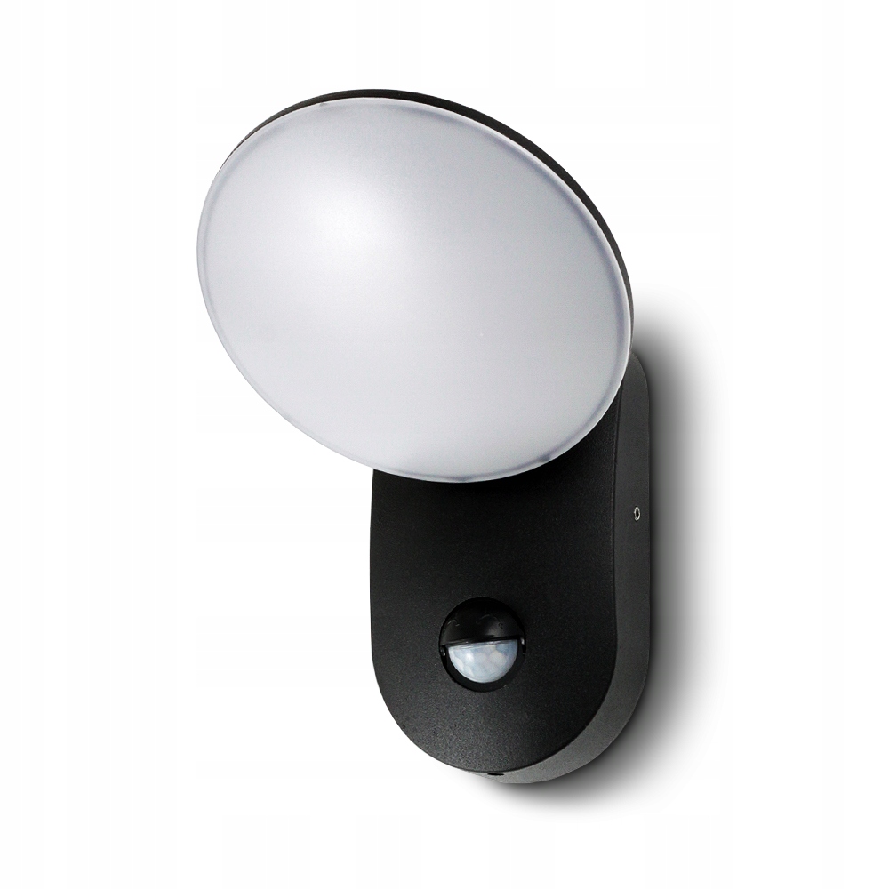 Vonkajšie fasádne svietidlo - Lampa s pohybovým senzorom a Twilight LED 10W IP54