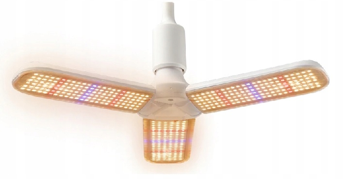 Osvetlenie pre rastliny - E27 LED RAST DEFORMOVATEĽNÁ ŽIAROVKA 150W IP65