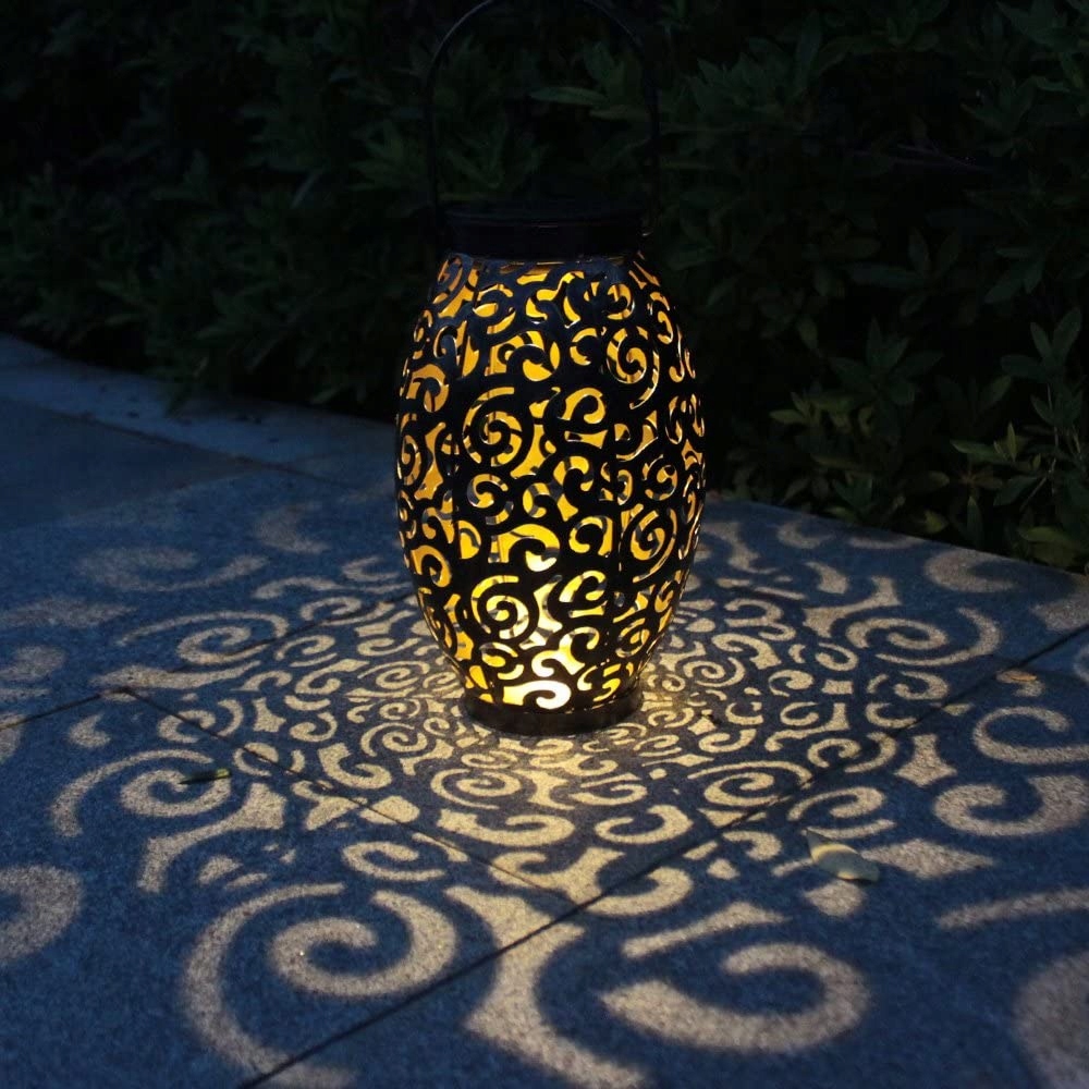 Vysiace svetlá, lampy - Solar Lucern LED záhradné lampy