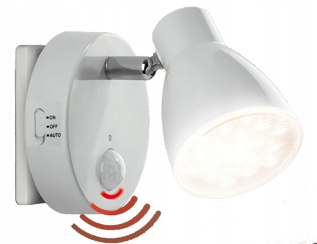 Nočná lampa do detskej izby - Lampa pre zásuvku - senzor Night Motion LED