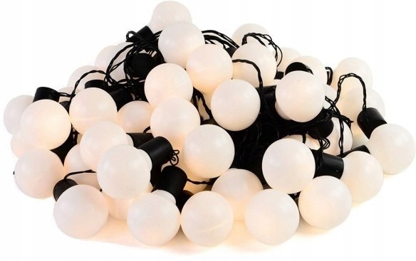 Vysiace svetlá, lampy - Záhradné svetlá Garland Žiarovky 50 LED MATTE 35M