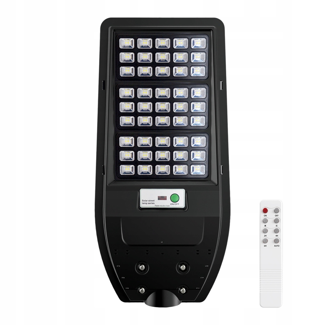 Pouličné svietidlo Eko-Light 100 W 1200 lm, solárne napájanie