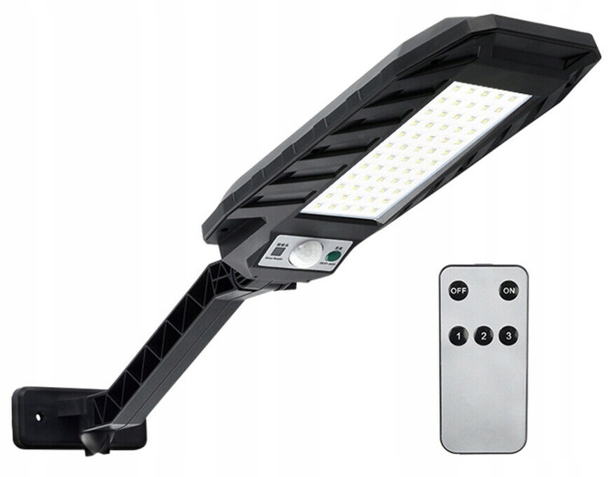 Pouličná LED lampa - STREET LAMP SOLAR LAMP 180LED COB + DIAĽKOVÉ OVLÁDANIE