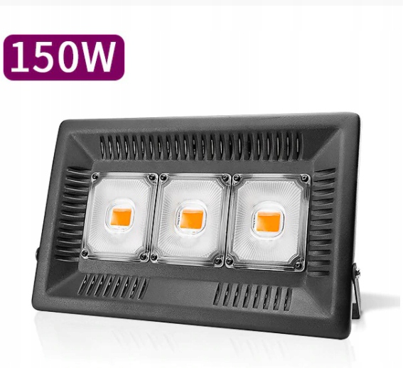 Osvetlenie pre rastliny - LED GROUP COB 150W ROUSTNÁ ROZBAZPEČNÁ LAMP