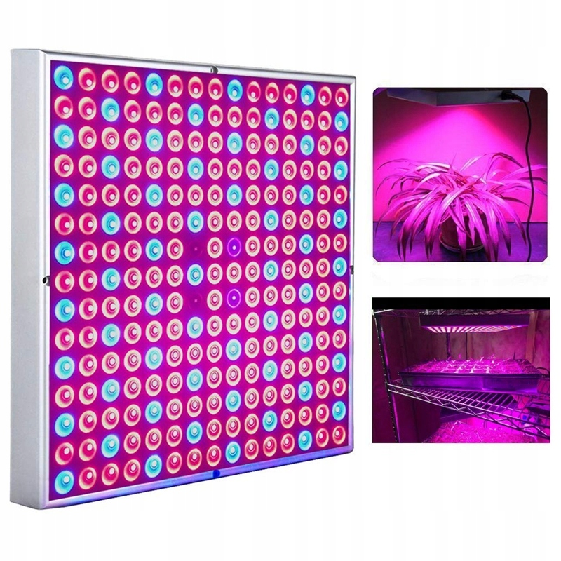 Osvetlenie pre rastliny - LED svietidlo pre rast rastlín 45W panel 225x