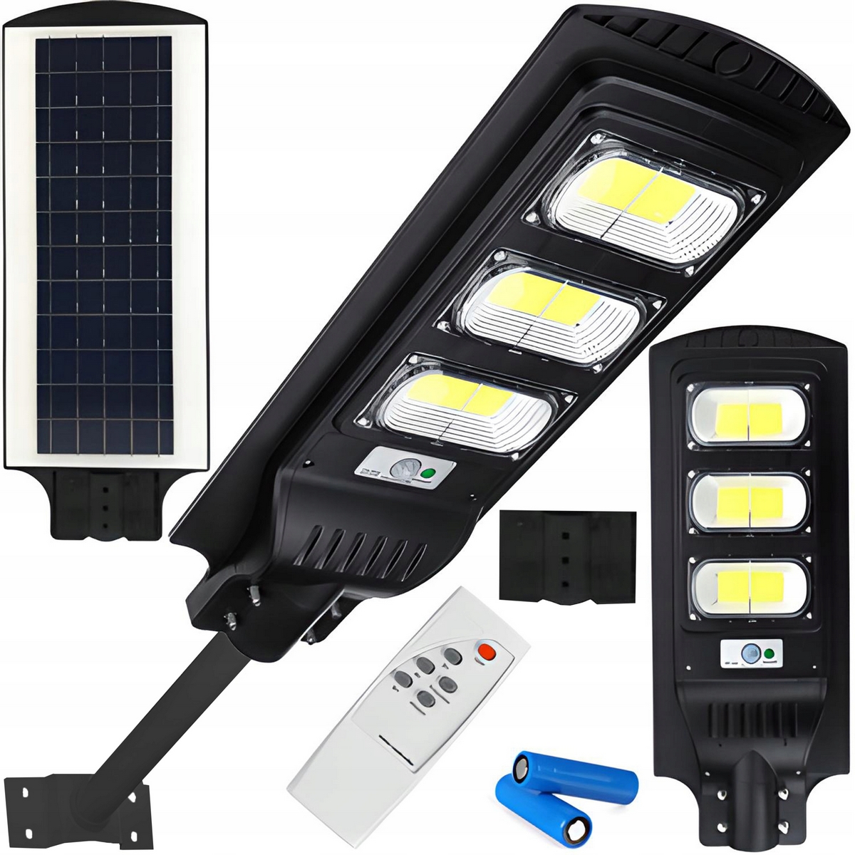 Retoo pouličné svietidlo 240 W 6000 lm na solárne napájanie