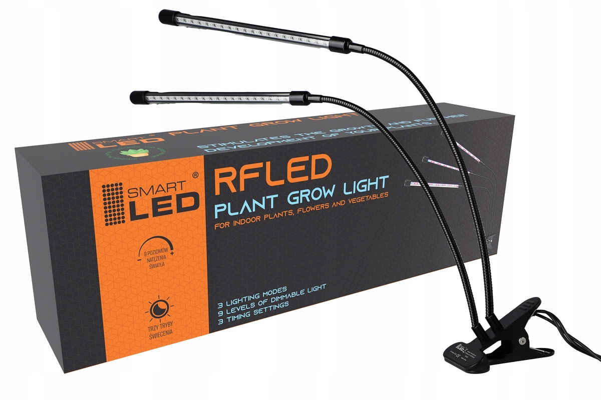 Stojacia lampa GROW na pestovanie rastlín Smartled 10W