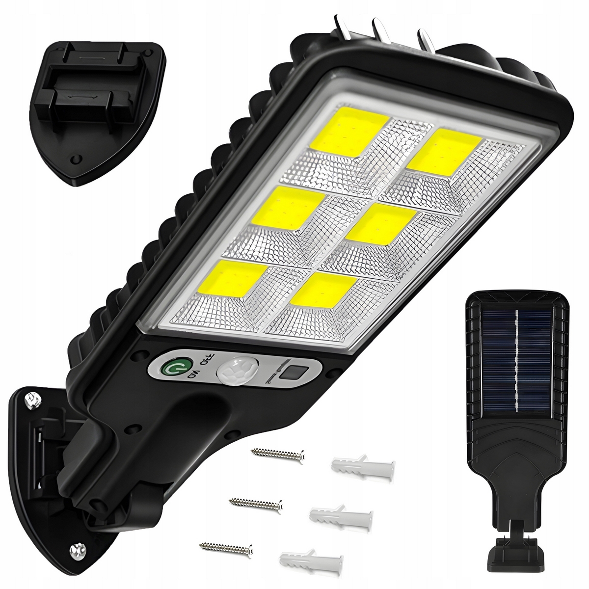 Pouličné svietidlo MAXSELL 150 W 5000 lm solárne napájanie