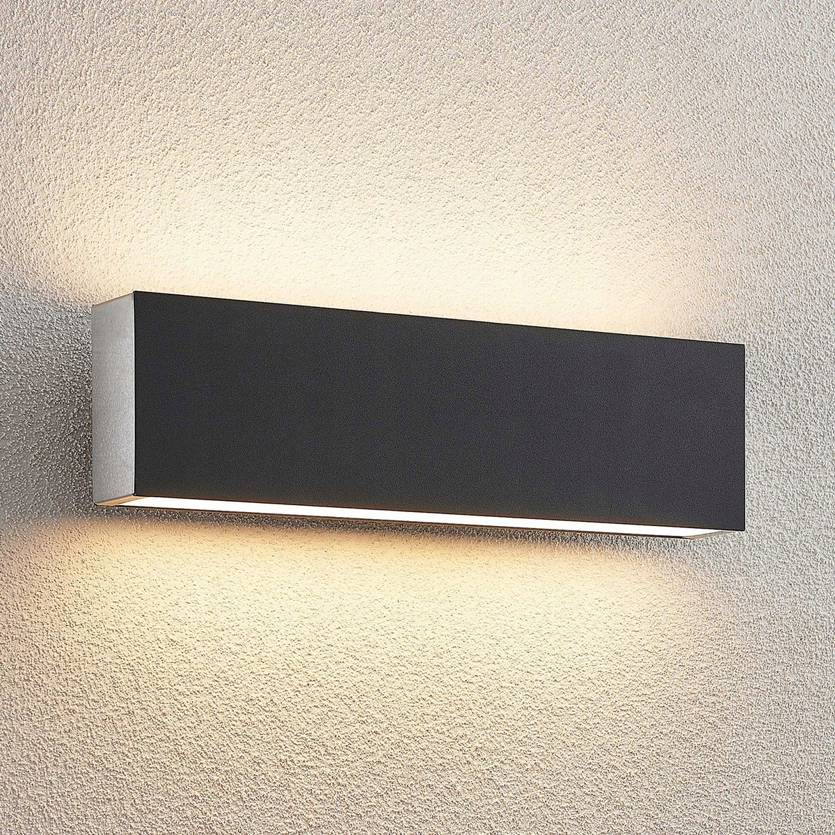 Vonkajšie fasádne svietidlo - Lucande External Sconce AEGISA A + IP54