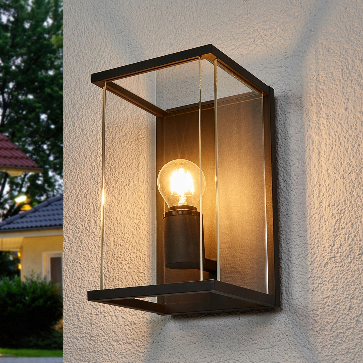 Vonkajšie fasádne svietidlo - Lucande Exteriér Sconce Annalea A ++ IP54
