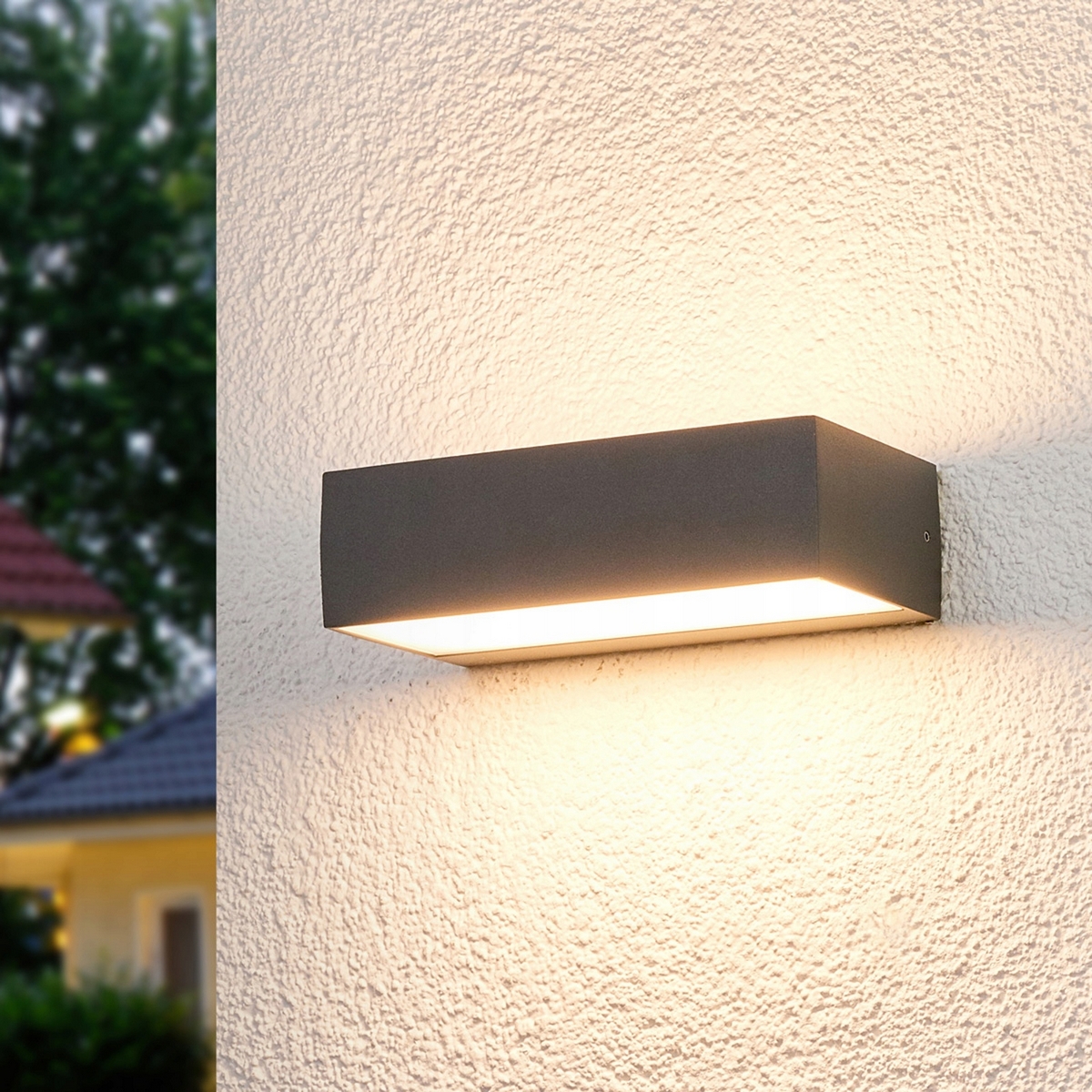 Vonkajšie fasádne svietidlo - Lucande External Sconce Lissi A + IP54