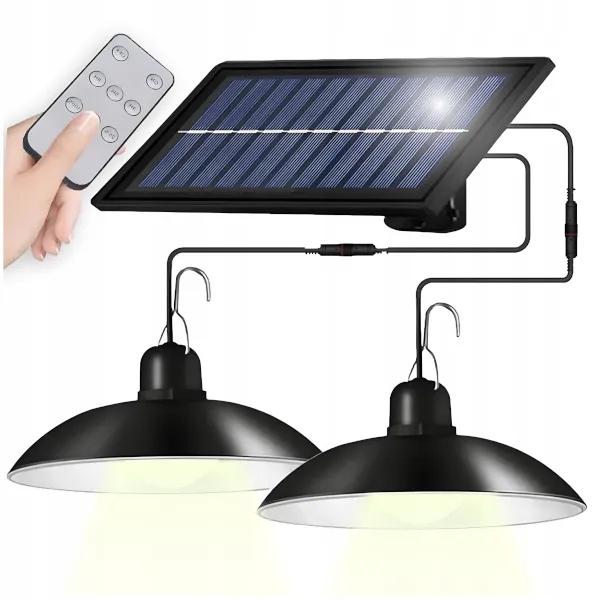 LUSTRE SOLÁRNE LED LAMPY SÚMRAK SENZOR ZÁHRADNÝ AUTOMAT ODOLNÝ