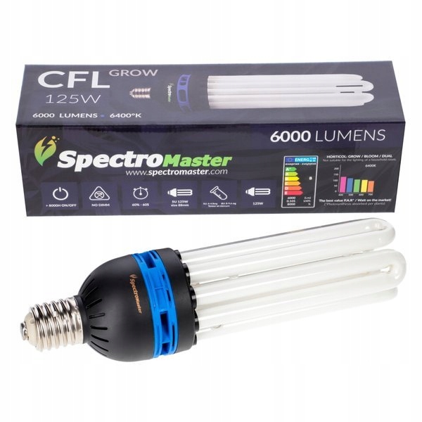 Spectromaster 125 W CFL žiarovka na pestovanie rastlín