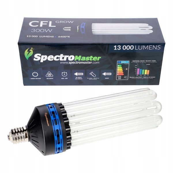 Závesná lampa Spectromaster 300 W CFL na pestovanie rastlín
