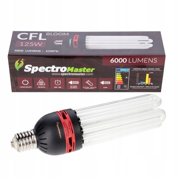 CFL závesná lampa na pestovanie rastlín Spectromaster 125W