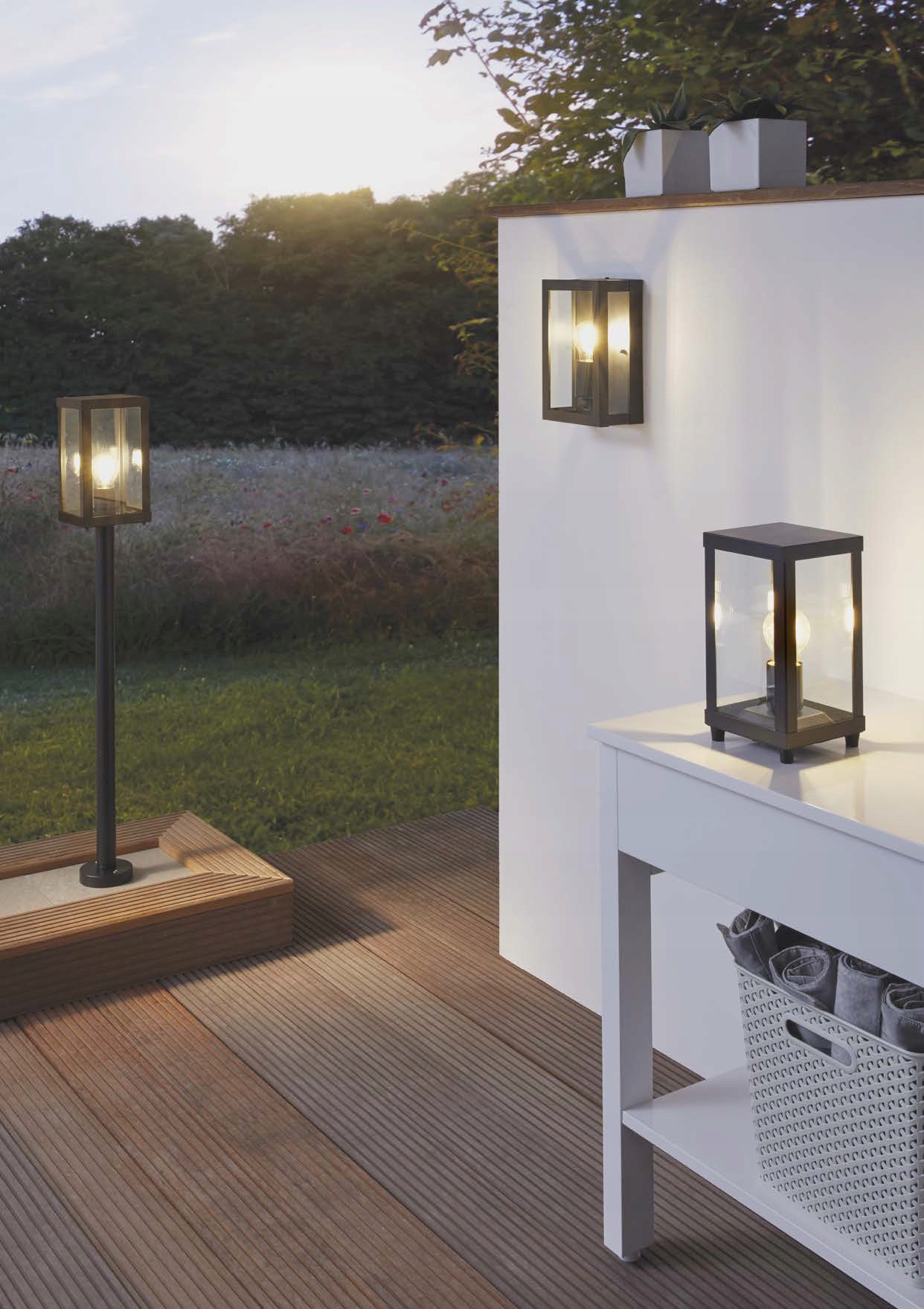 Stĺpíkové osvetlenie - Lampa Lantern Garden Post Flyer Alamonte