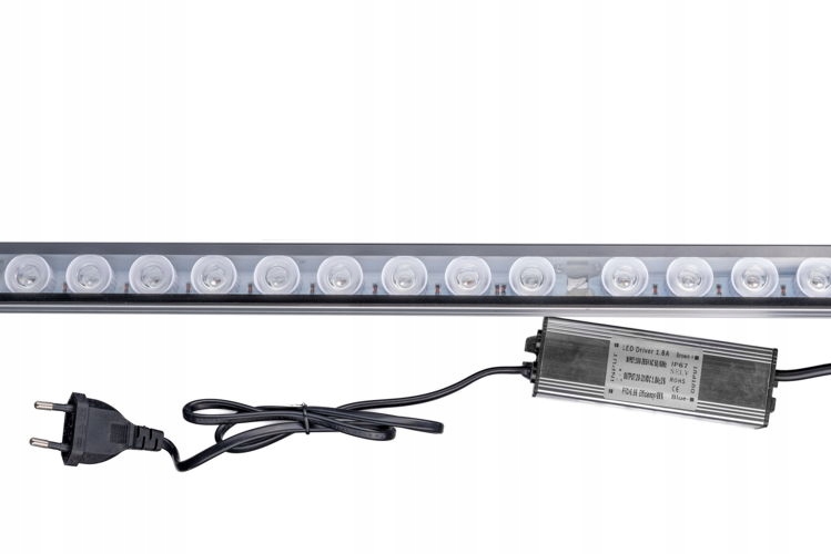 Vysiace svetlá, lampy - LED svietidlo GT GT Strip 36x3W 115 cm