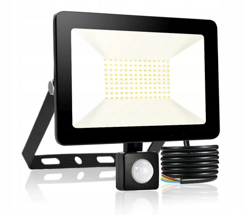 Vonkajšie fasádne svietidlo - LED 50W LED svietidlo s prémiovým pohybom pohybu