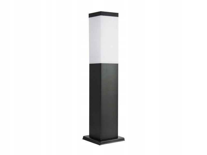 Stĺpíkové osvetlenie - Stojan na lampu GARDEN INOX štvorcový 45cm