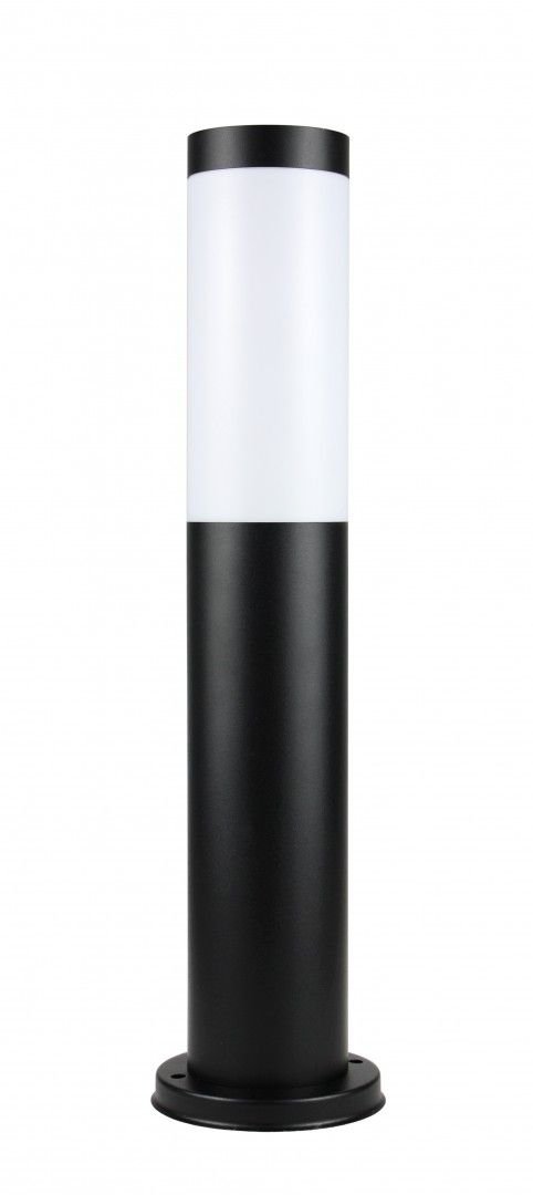 Stĺpíkové osvetlenie - GARDEN stojací lampa INOX okrúhly 45cm
