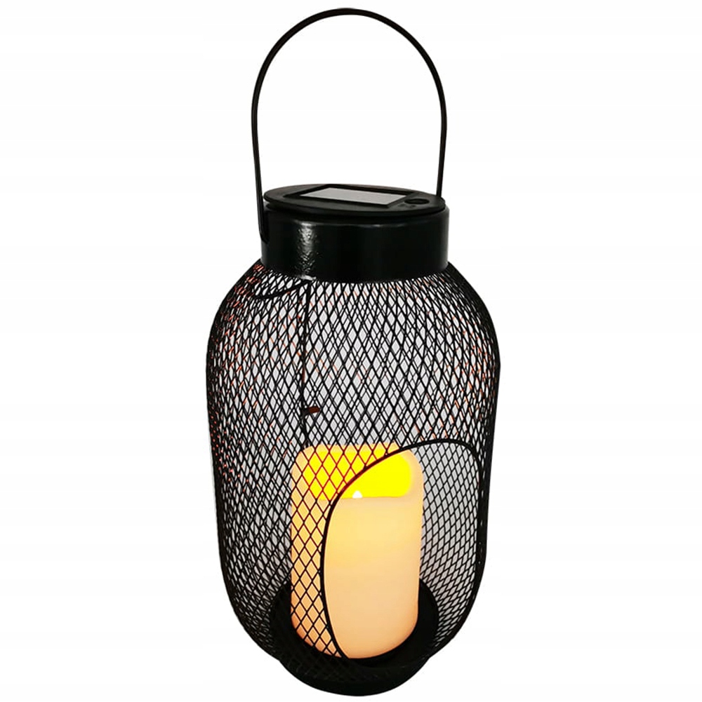 Solárne svietidlá - Solárna LED záhradná lampa na zavesenie 25cm