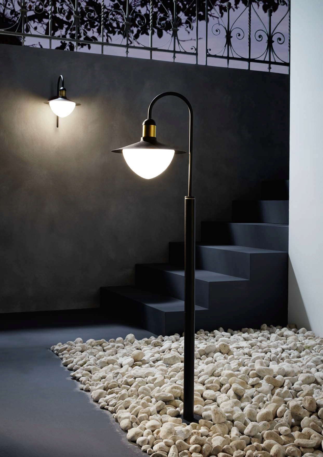 Stĺpíkové osvetlenie - Záhradná lampa 1pł Sirmione Eglo