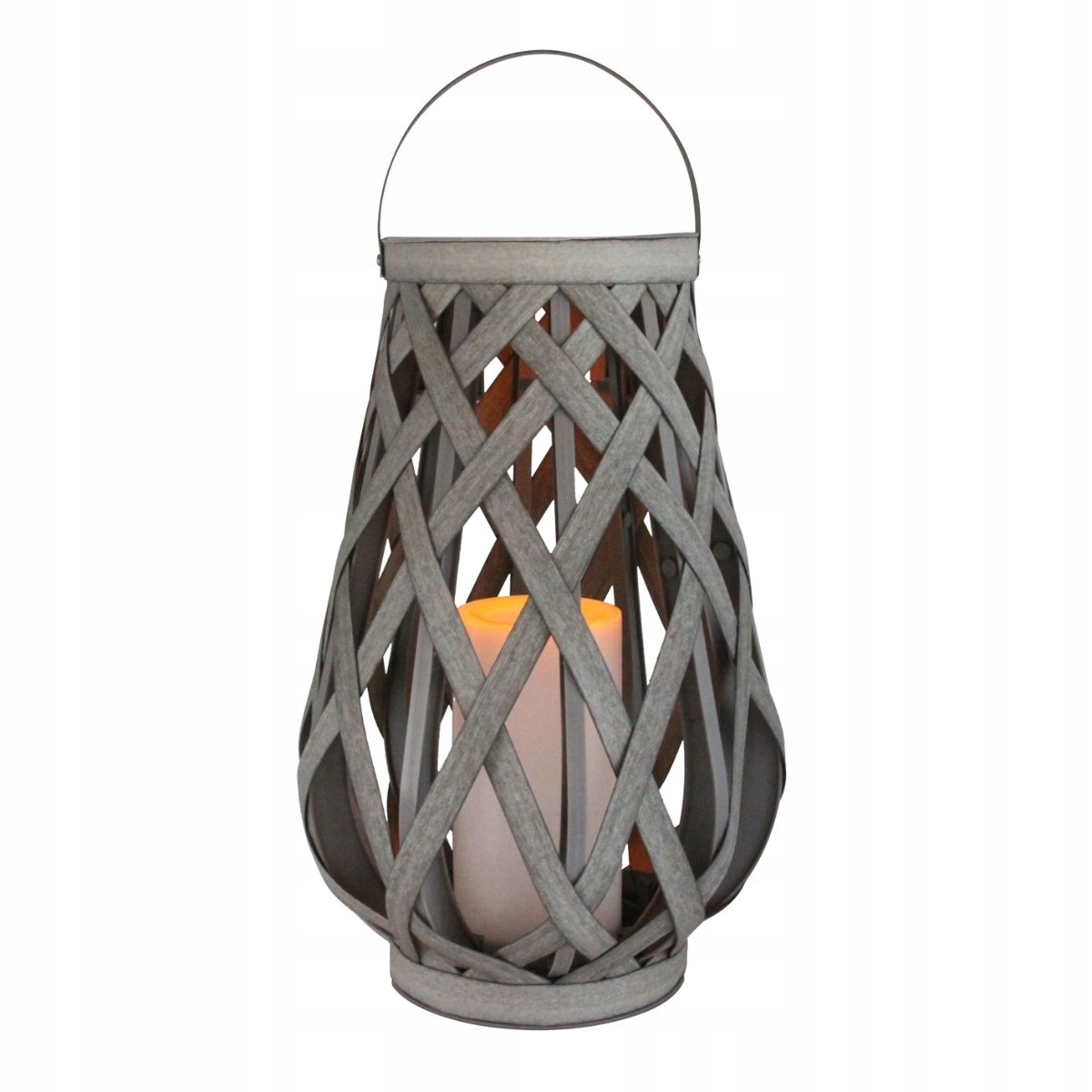 Solárne svietidlá - Solárna lampa Flower Garden LED 45cm Gray