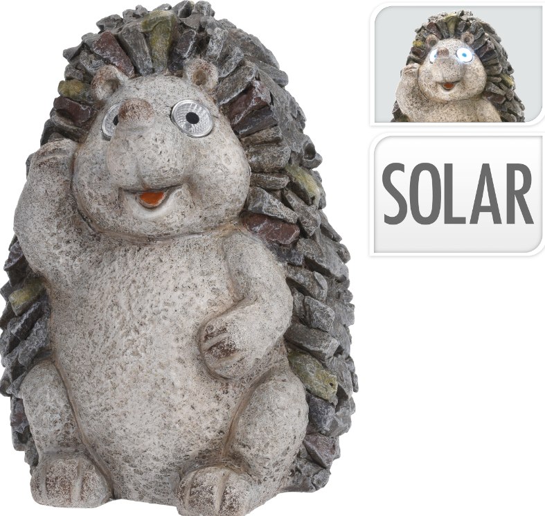 Solárne svietidlá - Dekoratívne lampa Solar LED Hedgehog 22,5x21x29.5cm