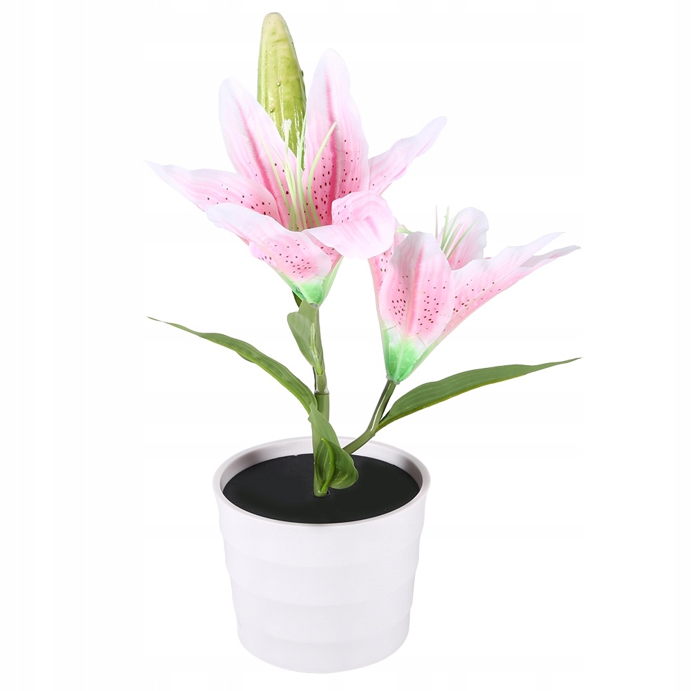 Pouličná LED lampa - Lily lampa umelé bonsai