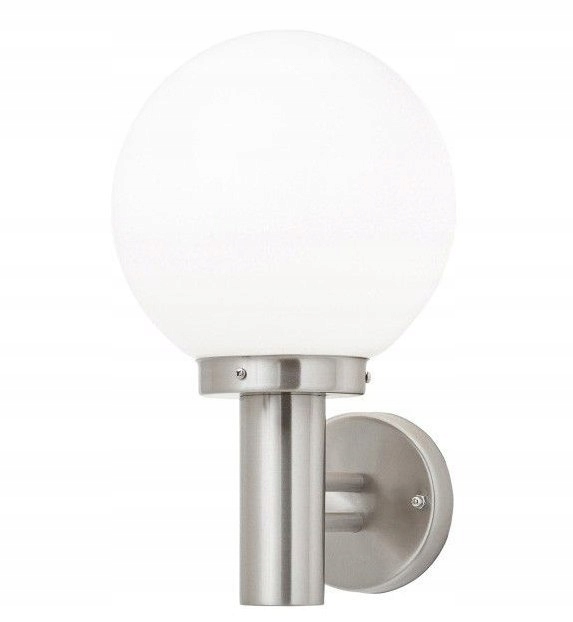 Vonkajšie fasádne svietidlo - Záhradné svietidlo BAll nástenné svietidlo Stell E27 60W IP44 fr1