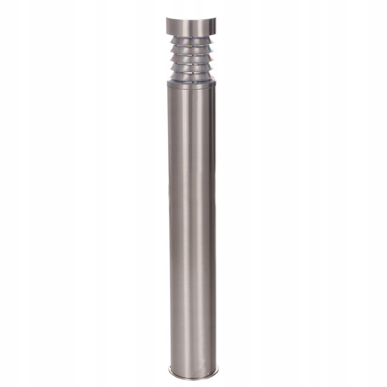 Stĺpíkové osvetlenie - Záhradná post lampa ELZA-1000 E27 INOX VITALUX