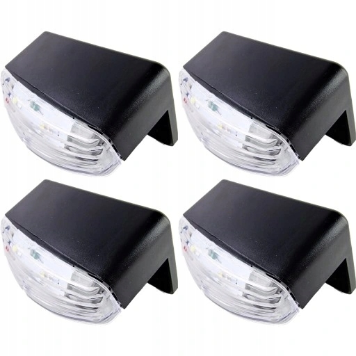 Solárna lampa Cortina, čierna, 5,3 cm, 4 ks.