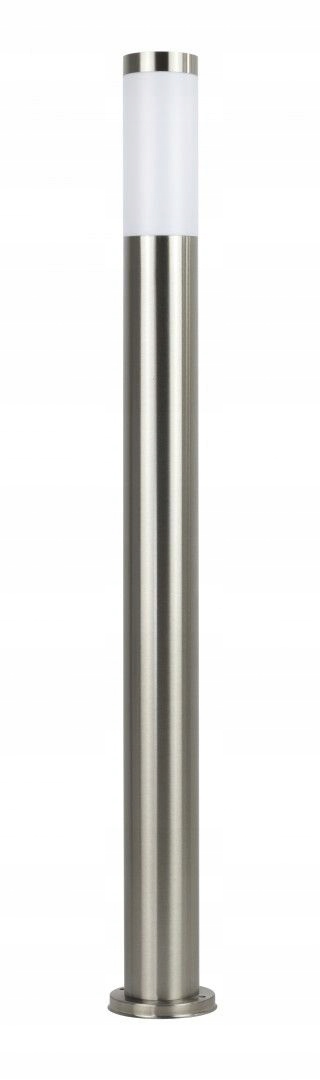 Stĺpíkové osvetlenie - 110 cm stojace lampy striebro