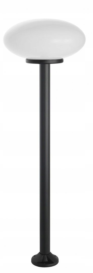 Stĺpíkové osvetlenie - Stojacia lampa ČIERNA 170cm