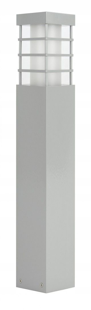 Stĺpíkové osvetlenie - Garden Stojacia lampa Rado II 2 Al Strieborná 50cm