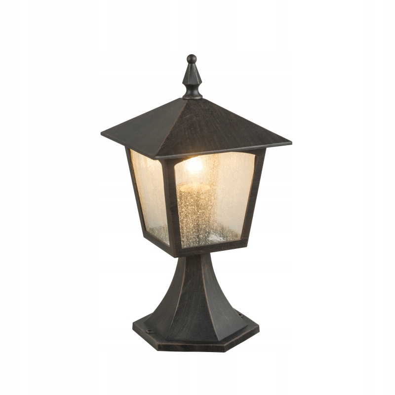 Stĺpíkové osvetlenie - Vonkajšia lampa Globo Piero 31557 Rusty