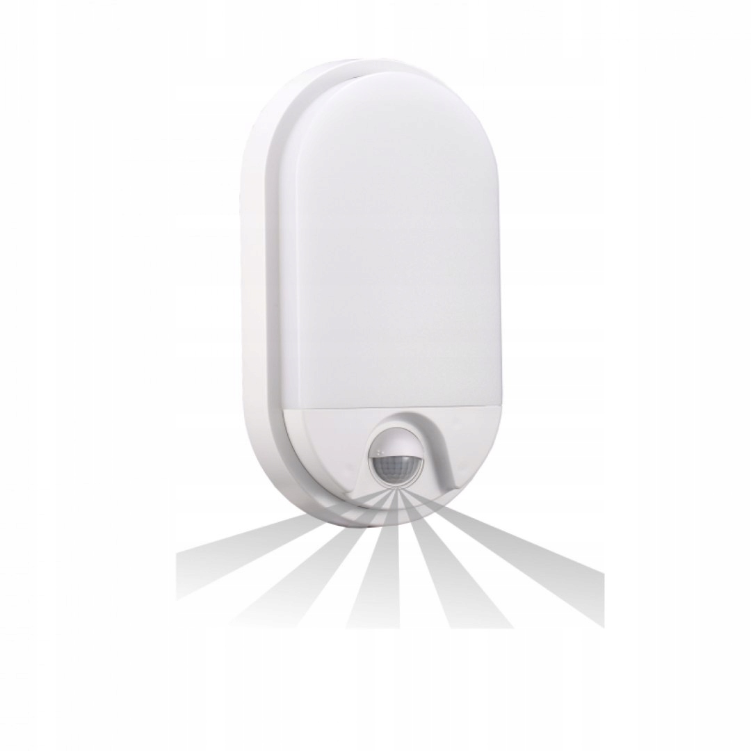 Vonkajšie fasádne svietidlo - NEPHRITE LED, záhradné svietidlo s pohybom pohybu, 10