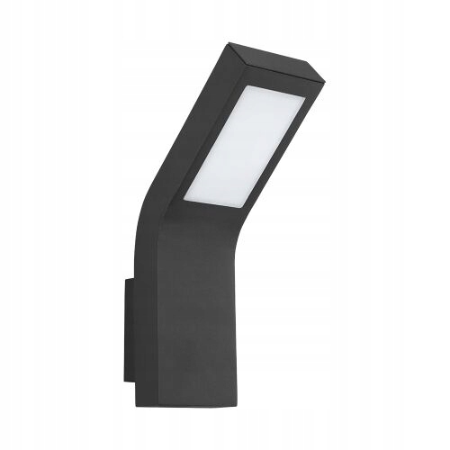 Vonkajšie fasádne svietidlo - Moderná záhradná nástenná lampa SOY GRAPHITE-BLACKÁ LED