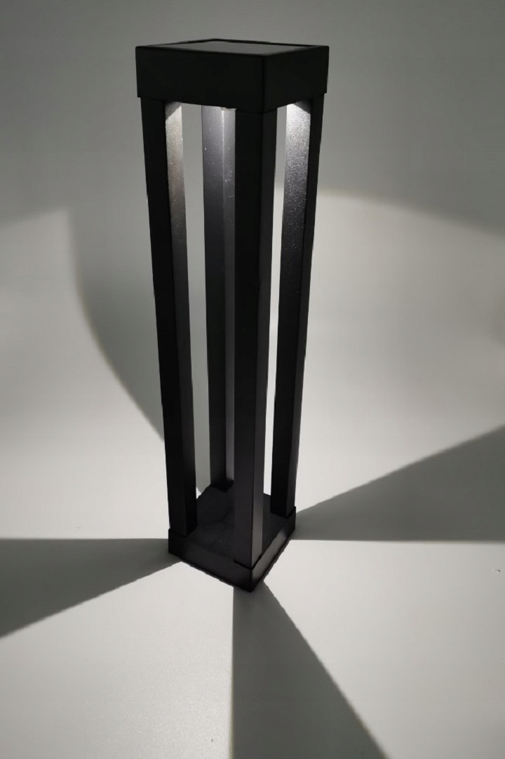 Solárne svietidlá - SOLÁRNA ZÁHRADA Stojanová lampa LED 53cm