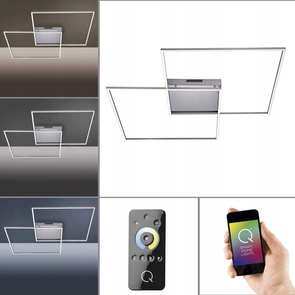 Vysiace svetlá, lampy - Outlet; - 70% Q-inigo LED ZIGBEE 52 cm 2520LM lampa