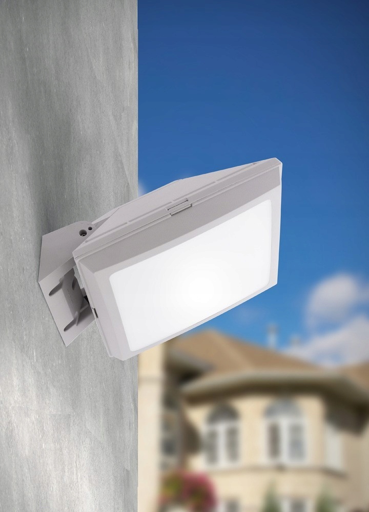 Vonkajšie fasádne svietidlo - GIOVA / GIUSPPE svietidlo GREY Y 2XE27 SENSOR FUMAG