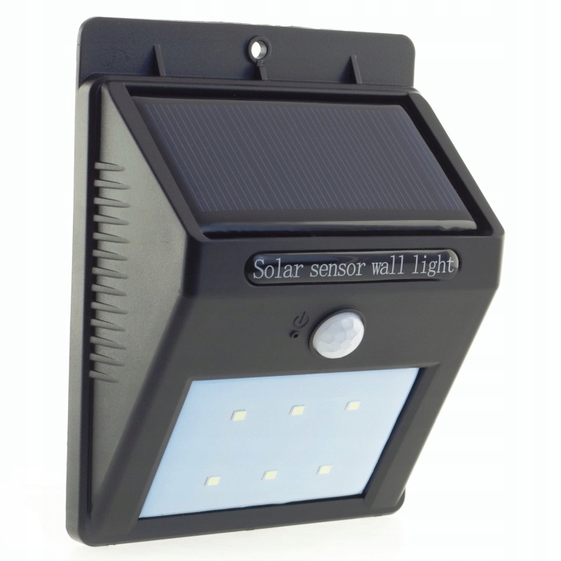 Vonkajšie fasádne svietidlo - PowerNeed SL09P SCONCE SOLAR MOTION SENTOR 1W