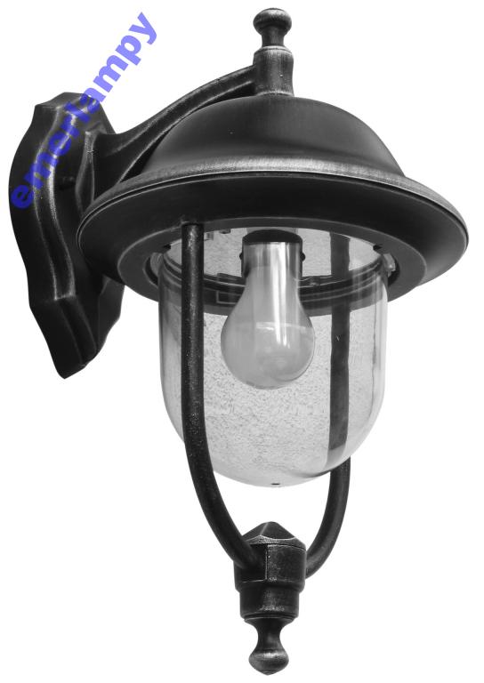Vonkajšie fasádne svietidlo - Princ Garden Wall Lampa Sieťové svietidlo Externé Sconce