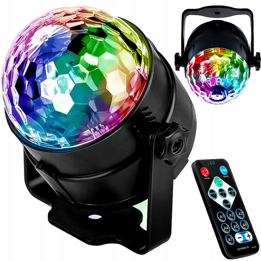 Disco disco disco projektor RGB LED svetlomet