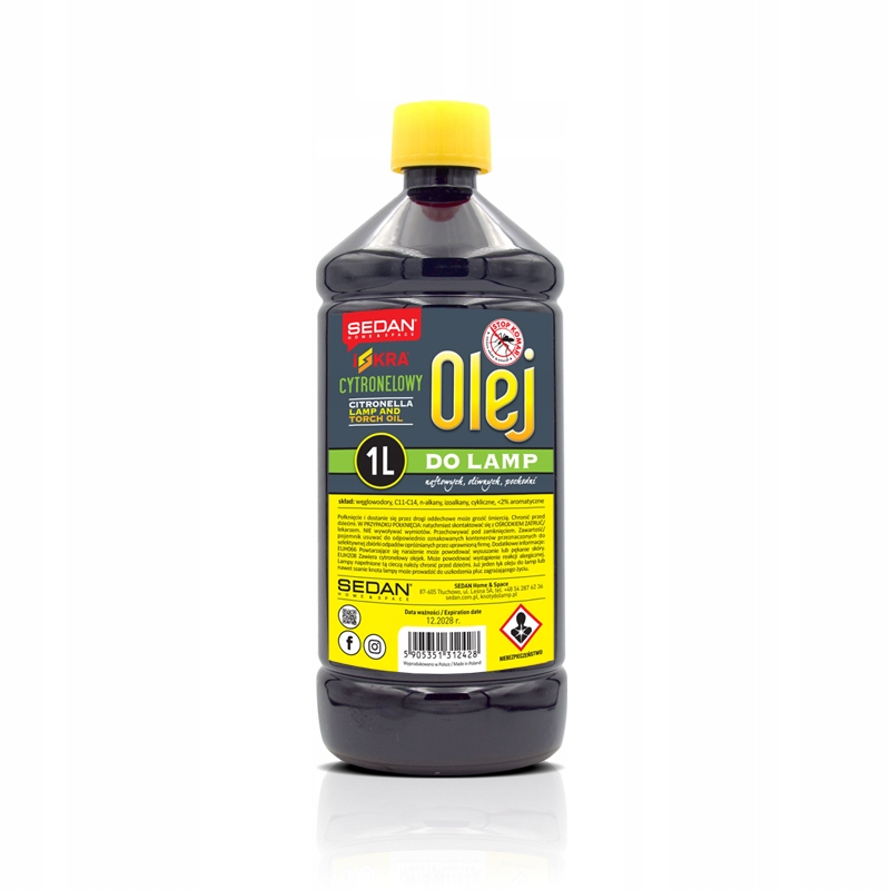 Olej na baterku sedan 24 cm