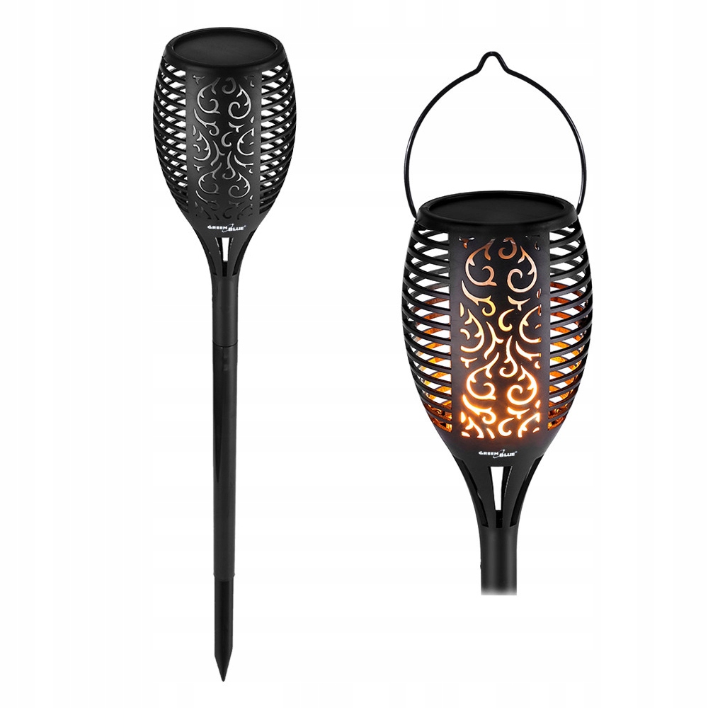 Solárne svietidlá - Lampa pochodu 96ks. LED záhradná solárna lampa